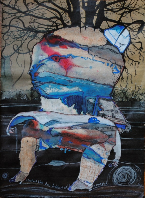 L'enfant bleu dans le désert noir, 2015